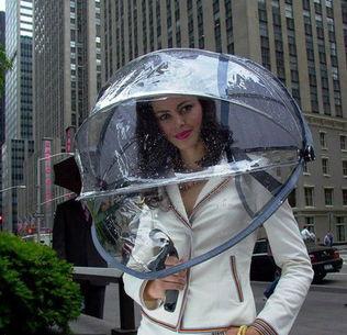 雨伞帽子成人怎么戴视频,轻松应对雨天出行